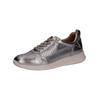 Sneaker CAPRICE "Caprice Sneaker Leder", Damen, Gr. 36, silber, Leder, casual, Schuhe