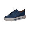 Sneaker CAPRICE "Caprice Sneaker Leder", Damen, Gr. 38, blau (hellblau), Leder, casual, Schuhe