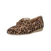 Bootsschuh PAUL GREEN "Paul Green Halbschuhe Veloursleder", Damen, Gr. 40, braun (leopard), Veloursleder, casual, Schuhe