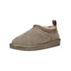 Hausschuh ARA "Ara Hausschuhe Veloursleder", Damen, Gr. 38, grau (taupe), Veloursleder, casual, Schuhe