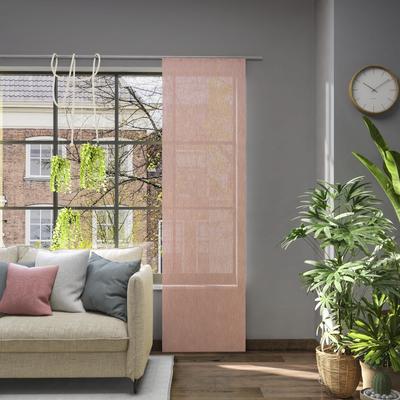 Schiebegardine NEUTEX FOR YOU "Libre-ECO", orange (koralle), B:60cm H:230cm, Jacquard, Polyester, Gardinen, nach Maß Image