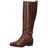 Ankleboots PIKOLINOS "PIKOLINOS Stiefel Leder", Damen, Gr. 36, braun (dunkelbraun), Leder, casual, Schuhe