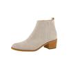 Stiefelette PAUL GREEN "Paul Green Stiefelette Nubukleder", Damen, Gr. 37, grau, Nubukleder, casual, Schuhe