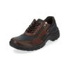 Schnürschuh HUSH PUPPIES "Hush Puppies Halbschuhe Leder", Herren, Gr. 45, braun (dunkelbraun, schwarz), Leder, casual, Schuhe