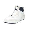 Sneaker PANTOFOLA D´ORO "Pantofola d'Oro Sneaker Leder/Textil", Gr. 43, grau (weiß, grau), Leder, Textil, casual, Schuhe