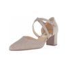 Riemchensandale GABOR "Gabor Sandalen Lederimitat", Damen, Gr. 39, rosa, Lederimitat, casual, Schuhe