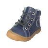 Schnürstiefelette PEPINO "Pepino Stiefelette Leder/Synthetik", Damen, Gr. 18, bunt (blau, grün), Leder, Synthetik, casual, Schuhe