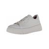 Sneaker GABOR "Gabor Sneaker Nappaleder", Damen, Gr. 38,5, weiß, Nappaleder, casual, Schuhe
