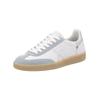 Sneaker RIEKER "Rieker Sneaker Glattleder", Damen, Gr. 38, blau (blau, weiß), Glattleder, casual, Schuhe