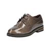Schnürschuh REGARDE LE CIEL "Regarde Le Ciel Halbschuhe Leder", Damen, Gr. 41, braun (fango), Leder, casual, Schuhe