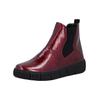 Stiefelette REMONTE "Remonte Stiefelette Lederimitat", Damen, Gr. 39, rot (rot, schwarz), Lederimitat, casual, Schuhe
