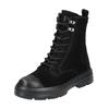 Schnürstiefelette PAUL GREEN "Paul Green Stiefelette Nubukleder", Damen, Gr. 40, schwarz, Nubukleder, casual, Schuhe