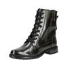 Schnürstiefelette BAGATT "BAGATT Stiefelette Nappaleder", Damen, Gr. 38, grün (dunkelgrün), Nappaleder, casual, Schuhe