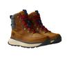 Winterstiefel THE NORTH FACE "M BERGEN LEATHER WP", Damen, Gr. 44, timber tan, tnf rot, Leder, sportlich, Schuhe, aus Leder, wasserdicht