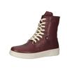 Sneaker HUSH PUPPIES "Hush Puppies Sneaker Leder", Damen, Gr. 40, rot (burgunder), Leder, casual, Schuhe