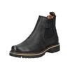 Stiefelette CAMEL ACTIVE "camel active Stiefelette Leder/Textil", Damen, Gr. 36, schwarz, Leder, Textil, casual, Schuhe