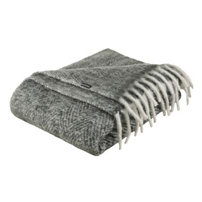 Wohndecke BRUNO BANANI "Lagan", grün (dunkelgrün), B:150cm L:200cm, Wohndecken, Kuschelig, modern, NEU Image