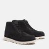 Schnürboots TIMBERLAND "BRITTON MILLSMID LACE UP CHUKKA BOOT", Gr. 50, schwarz (schwarz suede), Leder, sportlich, Schuhe, Winterstiefel, Schnürstiefel, Winterschuhe