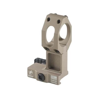American Defense Manufacturing AD-68 Aimpoint M68/CompM2/Pro Red Dot Sight Mount Titanium QD Lever Flat Dark Earth 2.33 in AD-68-NV-FDE-TL