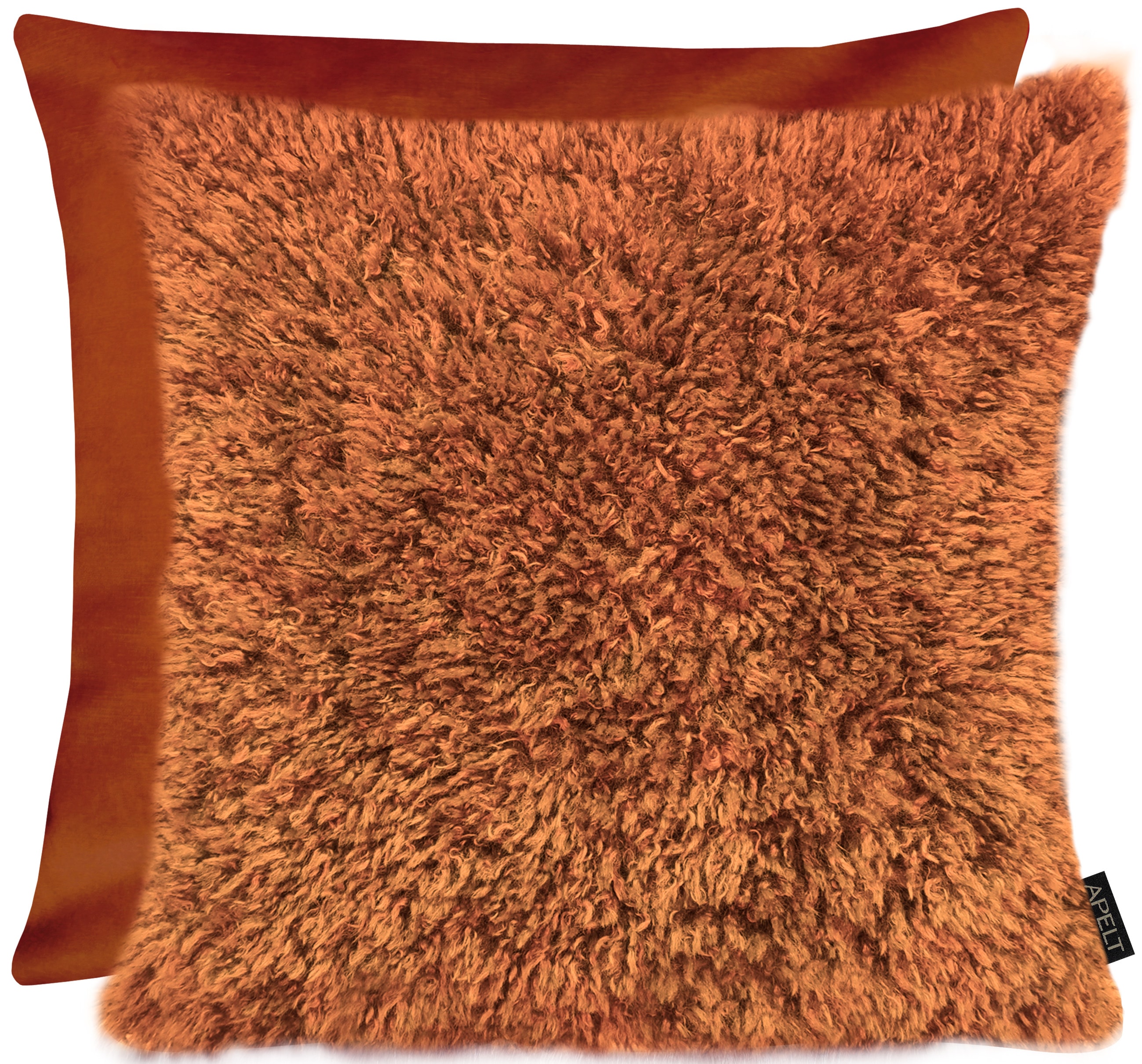 Kissenhülle APELT "Missouri", orange, B:46cm L:46cm, Polyester, Obermaterial: 100% Polyester, Kissenbezüge Image