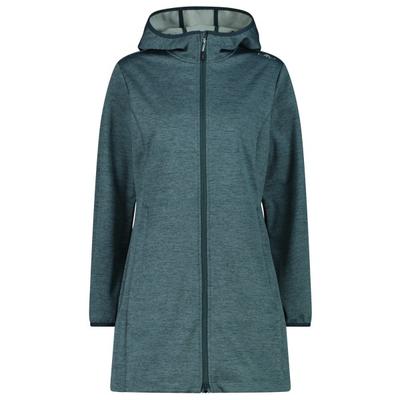 CMP - Women's Woman Parka Fix Hood - Softshelljacke Gr 34 blau Image
