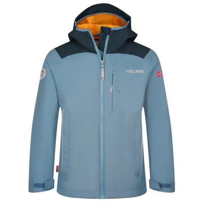 Trollkids - Kids Bergen Jacket - Regenjacke Gr 140 türkis Image