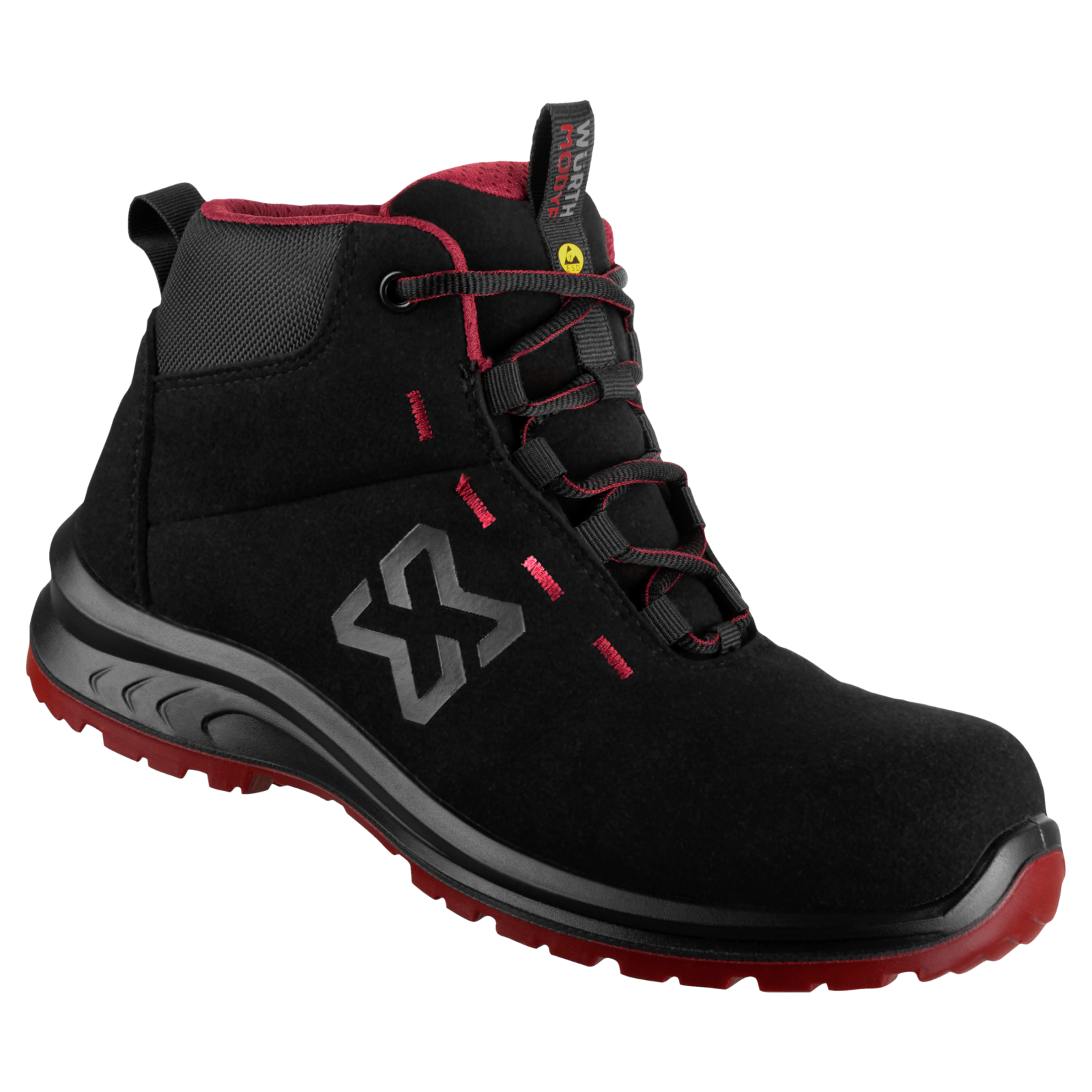 Chaussures de sécurité montantes CRUISE LADY S3S bordeaux