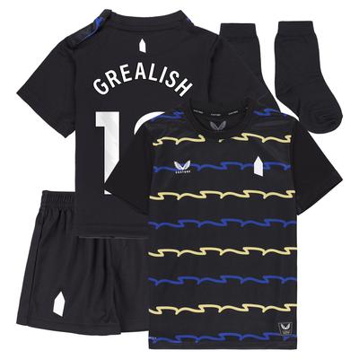 Everton Castore 2025-26 Ausweich-Kit - Baby mit Aufdruck Grealish 18 Image