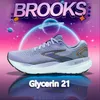 Original Brooks Glycerin 21-Schuhe für Herren. Damen-Sportschuhe, günstige Schuhe, Ausverkaufsfreie Damenschuhe