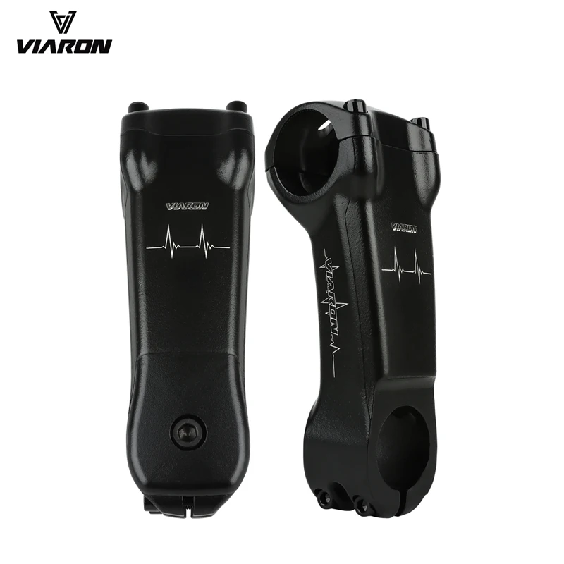 VIARON Rennrad-Lenkervorbau: 105 mm, 31,8 mm, Aluminiumlegierung, leicht, 0–23 ° Einstellbar für 28,6 mm Gabellenlenkrohr