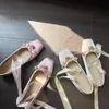 Schuhe Frau Wohnungen Bogen Marie Janes 2025, Frühjahr Neue Lolita Kleid Karree Schuhe Designer Walking Sandalen Weibliche Elegante Zapatos