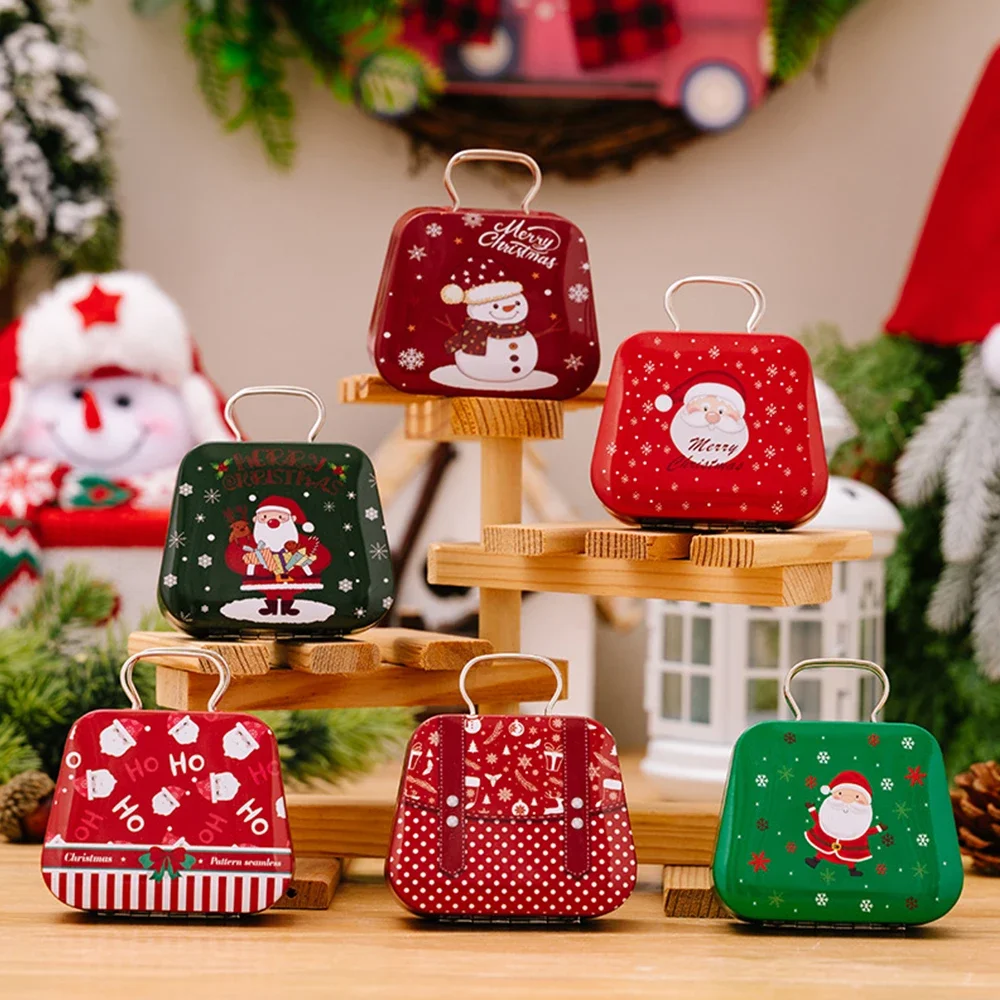 Runtow Weihnachten Weihnachtsmann Süßigkeiten Geldbörse Heiraten Weihnachten Party Dekor für Zuhause 2024 Navidad Natal Noel Frohes Neues Jahr 2025 Image