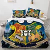 Cartoon Bettwäsche Set P-Potters Bettbezug Kissenbezug Harrys Erwachsene Junge Schlafzimmer Dekoration Kinder Einzel Doppel Große Größe Geschenk