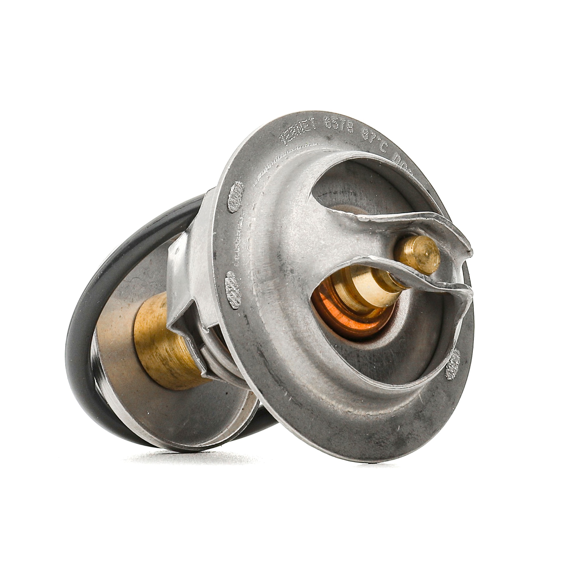 VALEO Kühlwasserthermostat FORD,MAZDA,JAGUAR 820281 4456486,F73E8575AA,AJ5715171 GY0115171,1X4E8575EA,4495428,7156570,XR85174,AJ5715171A,1X4E8575EB Image