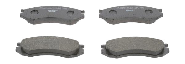 FERODO Bremsbelagsatz NISSAN FDB667 4106072J25,4106075J25,41060F1326 4106045E86,4106051E85,4106070J25 Image