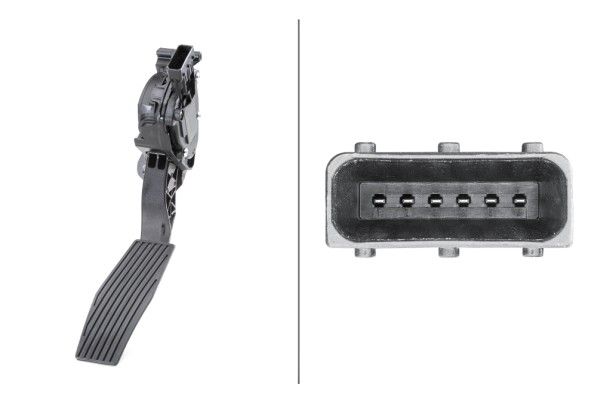 HELLA Sensor, Gaspedalstellung OPEL,CHEVROLET,CADILLAC 6PV 009 765-711 0848040,13252702 Image