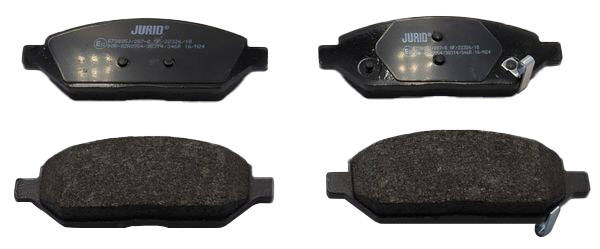 JURID Bremsbelagsatz OPEL,VAUXHALL 573805J 1605324,42349235,42439338 95526463 Image