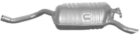 VEGAZ Endschalldämpfer MERCEDES-BENZ MS-191IMA 1244918601,1244903415 Endtopf,Auspuff Endtopf,Nachschalldämpfer,ESD Image