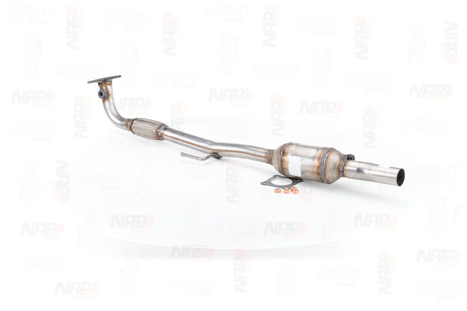 NAP carparts Katalysator VW,SEAT CAK10810 6N0253058RX,6N0253058HX,6X0253208JX Image