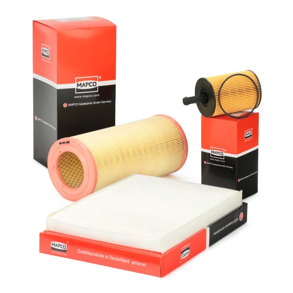 MAPCO Filter-Satz VW,SEAT 68815 MN980125,045115389C,071115562 071115562C,1H0819644A,045115389E,3M216744AA,MN980408,045115466B,070115562,6N0129620 Image