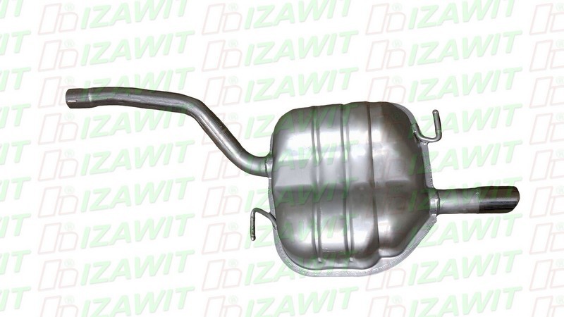 IZAWIT Endschalldämpfer VW 23.173 3C0253609CQ Endtopf,Auspuff Endtopf,Nachschalldämpfer,ESD Image