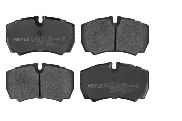 MEYLE Bremsbelagsatz IVECO 025 291 2320 42555406,42560080,42561101 42561102,MBP0719,2991667,42470841 Image