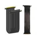 Cavo riser flessibile ad alta velocità PCIE 3.0 4.0 16x da 10 cm 15 cm 20 cm Cavo schermato estensore da 90/180 gradi per scheda video grafica RTX