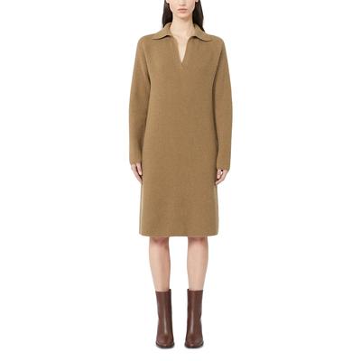 Max Mara Studio Mana Knitted Dress - Camel