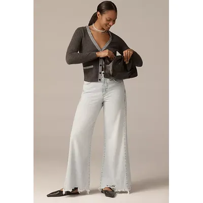 The Adi Curvy High-Rise Flare Jeans by Pilcro