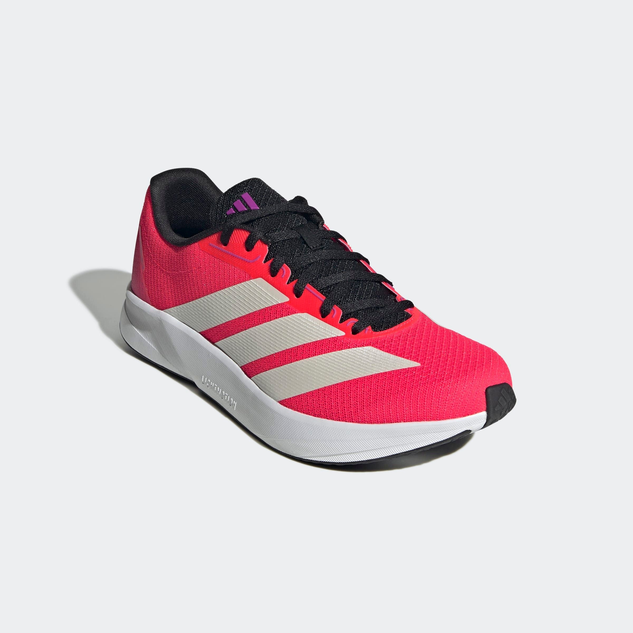 Laufschuh ADIDAS PERFORMANCE "DURAMO RC2", Damen, Gr. 45, rosa (lucid rot, zero metallic, shock pink), Textil, Schuhe Laufschuh