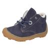 Lauflernschuh PEPINO BY RICOSTA "Colin WMS: weit", Kinder, Gr. 23, blau (navy), Leder, casual, Schuhe, Babyschuh, Winterstiefel mit Warmfutter, Größenschablone zum Download