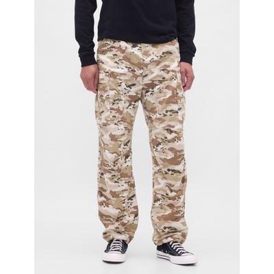 Gap Brown Relaxed Cargo Trousers