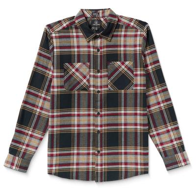 Volcom - Netastone Flannel L/S - Hemd Gr L braun Image