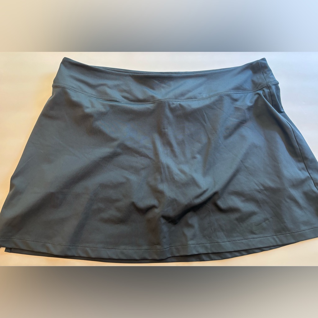 Nike Skirts | Gray Nike Tennis Skirt | Color: Gray | Size: Xl